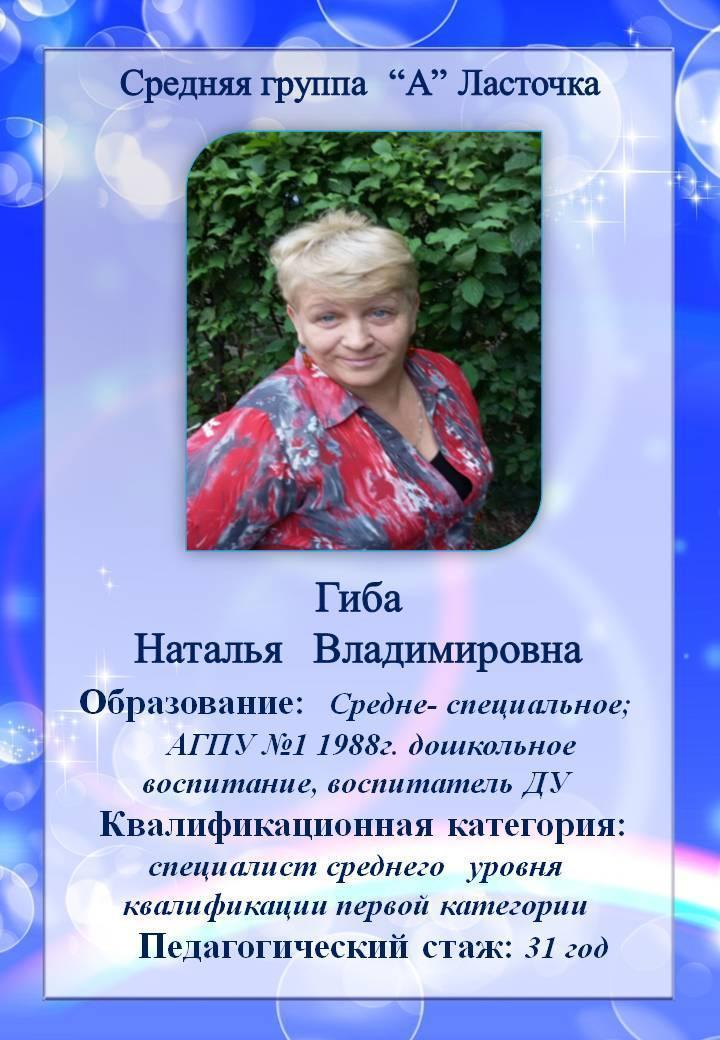 средняя группа "А" Ласточка